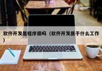 軟件開發(fā)是程序猿嗎（軟件開發(fā)屬于什么工作）