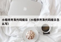 小程序開發(fā)代碼提示（小程序開發(fā)代碼提示怎么寫）