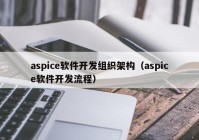 aspice軟件開發(fā)組織架構(gòu)（aspice軟件開發(fā)流程）